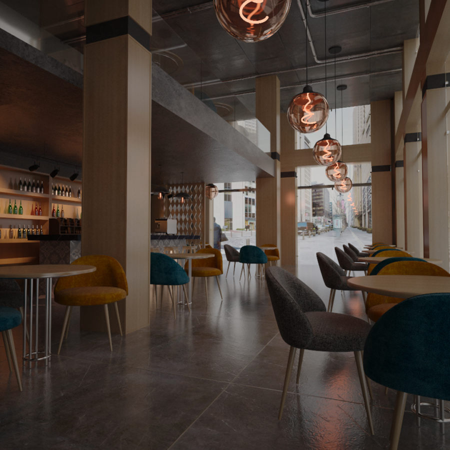 Coffeeshop interior design