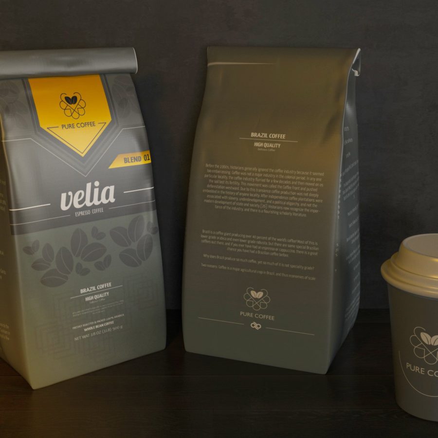 Design of a coffee Packaging